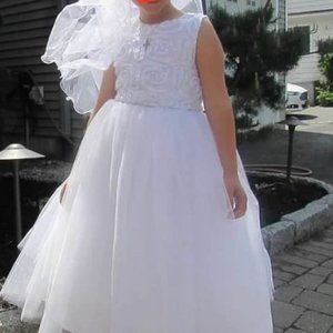 White communion dress